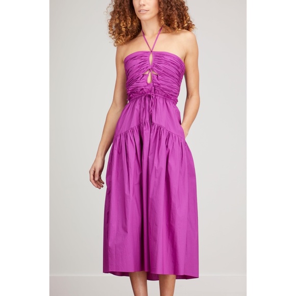 Ulla Johnson Purple Ella Dress In Orchid - Picture 10 of 10